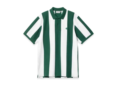 Carhartt WIP Hinton Stripe Polo Shirt "Chervil"
