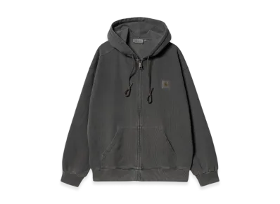 Carhartt WIP Hooded Nelson Jacket Garment Dyed "Charcoal"
