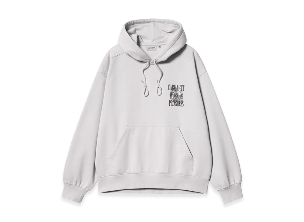 Carhartt WIP Hooded Always A Wip Sweatshirt "Sonic Silver Stone Washed"