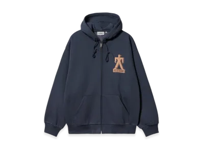 Carhartt WIP Hooded Built Sweat Jacket "Blue"