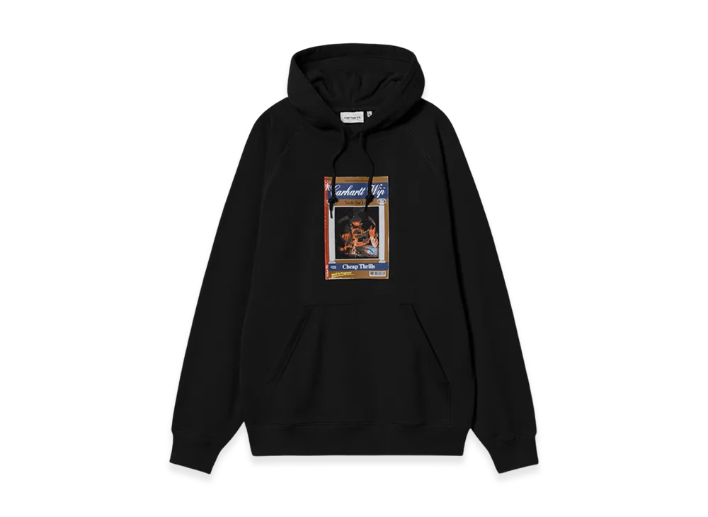 Carhartt WIP Hooded Cheap Thrills Sweatshirt "Black"