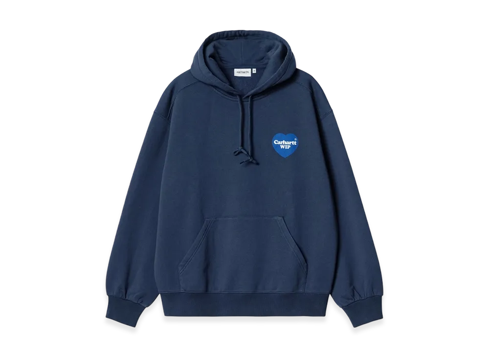 Carhartt WIP Hooded Heart Sweatshirt "Blue"