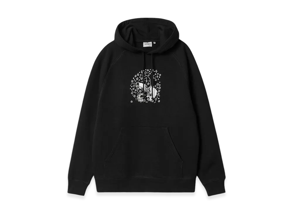 Carhartt WIP Hooded Hocus Pocus Sweatshirt "Black/White"