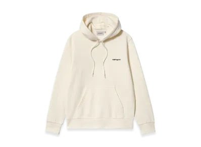 Carhartt WIP Hooded Script Embroidery Sweatshirt "Wax"