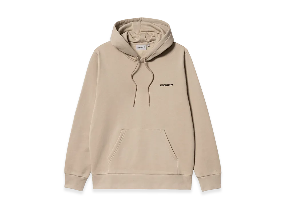 Carhartt WIP Hooded Script Embroidery Sweatshirt "Wall"