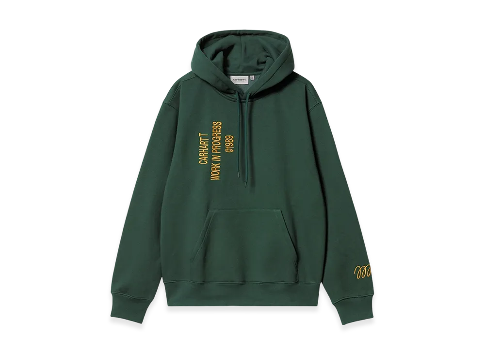 Carhartt WIP Hooded Signature Sweatshirt "Discovery Green"