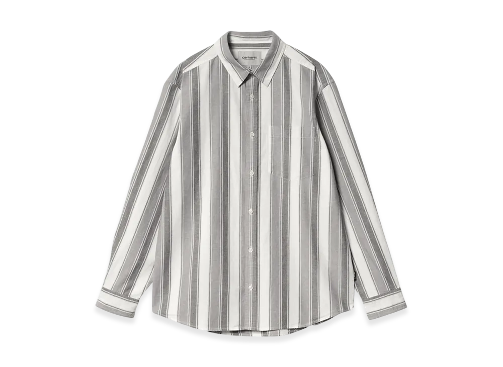 Carhartt WIP Kendricks Stripe Shirt "Flint/Shiver"