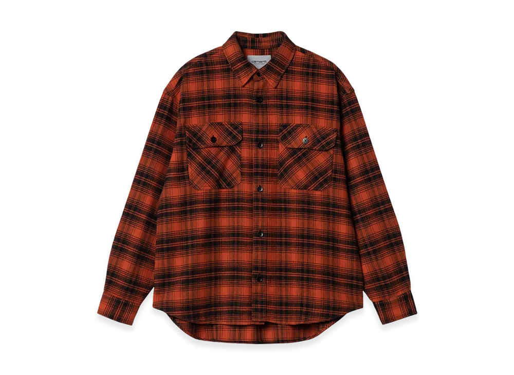 Carhartt WIP Krenz Check Shirt "Brick"