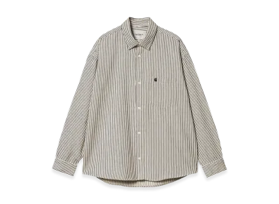 Carhartt WIP Kyle Stripe Shirt "Salt/Black"