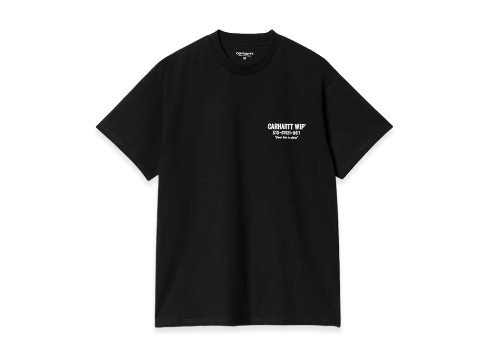 Carhartt WIP Less Troubles T-Shirt "Black/White"