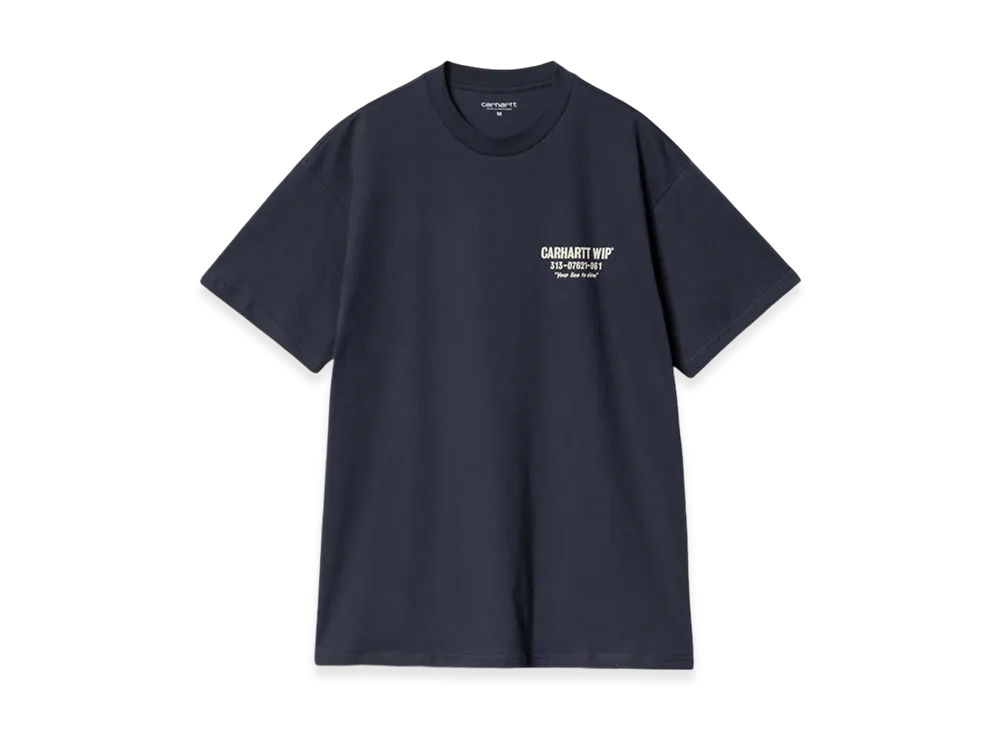 Carhartt WIP Less Troubles T-Shirt "Blue/Wax"