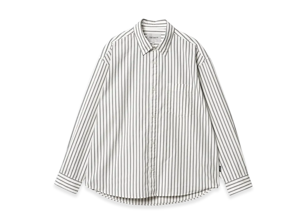 Carhartt WIP Ligety Stripe Shirt "Wax/Black"
