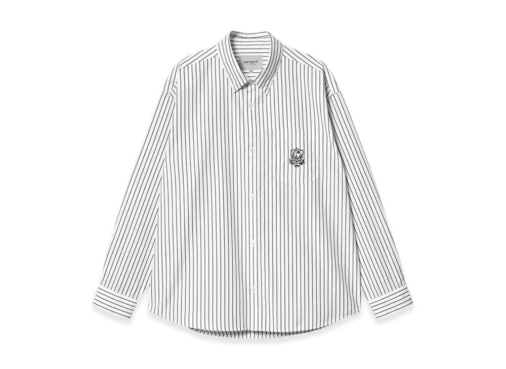 Carhartt WIP Linus Stripe Shirt "Black"