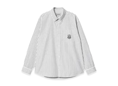 Carhartt WIP Linus Stripe Shirt "Black"