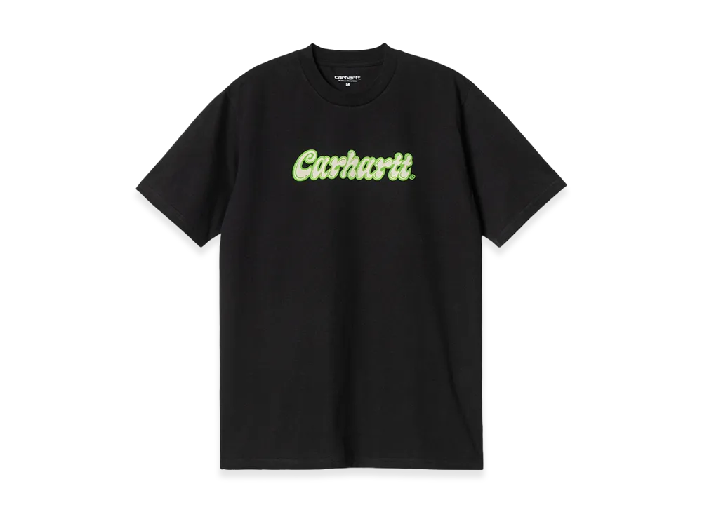 Carhartt WIP Liquid Script T-Shirt "Black"