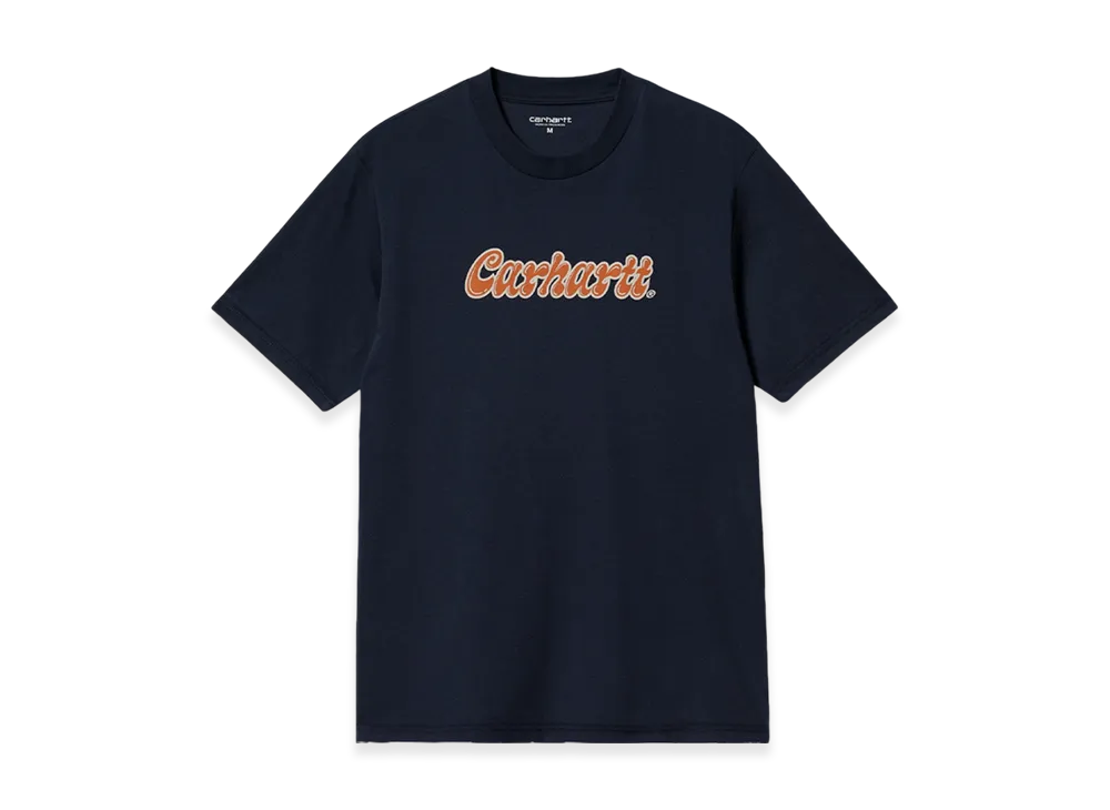 Carhartt WIP Liquid Script T-Shirt "Blue"