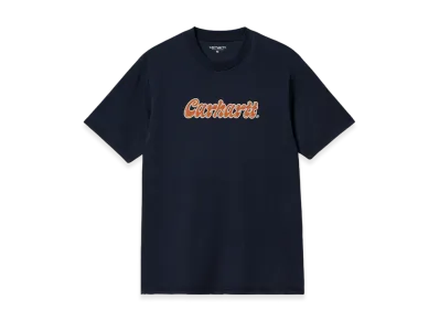 Carhartt WIP Liquid Script T-Shirt "Blue"