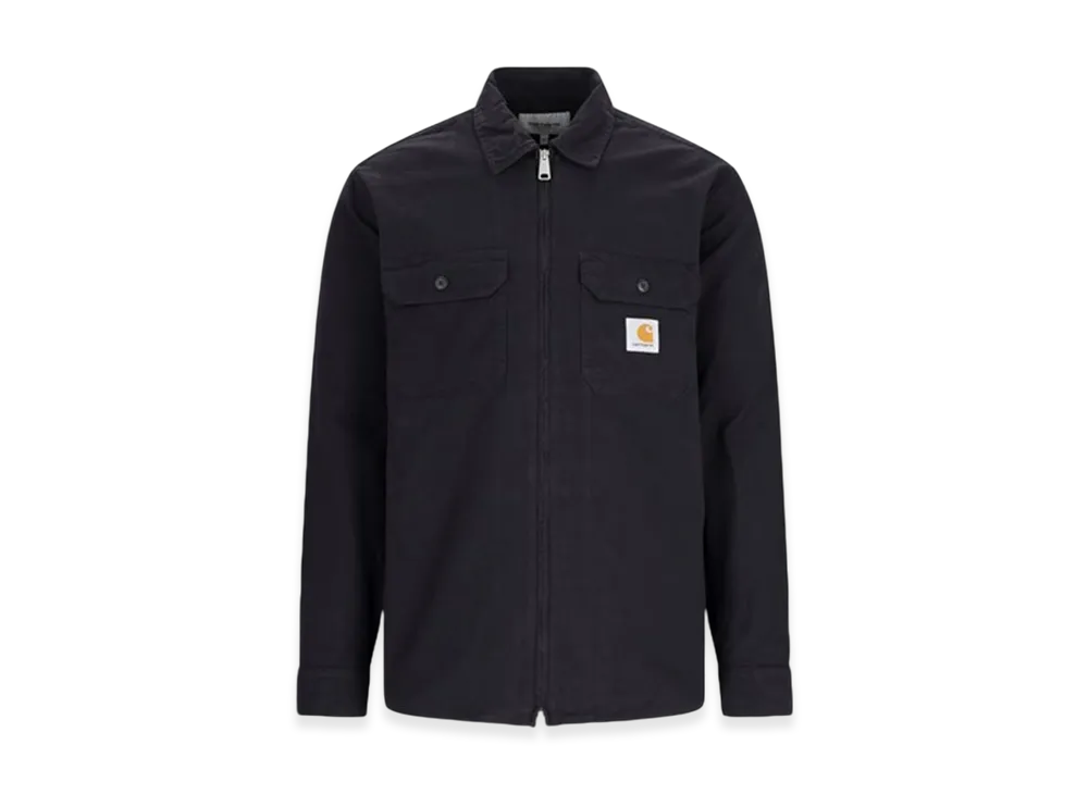 Carhartt WIP Logo Zipped Jacket "Black"