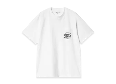 Carhartt WIP Loose Fit S/S Fragments Pocket T-Shirt "White"
