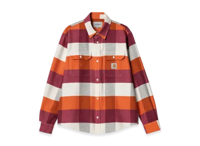 Carhartt WIP Lyman Check Shirt "Kumquat"