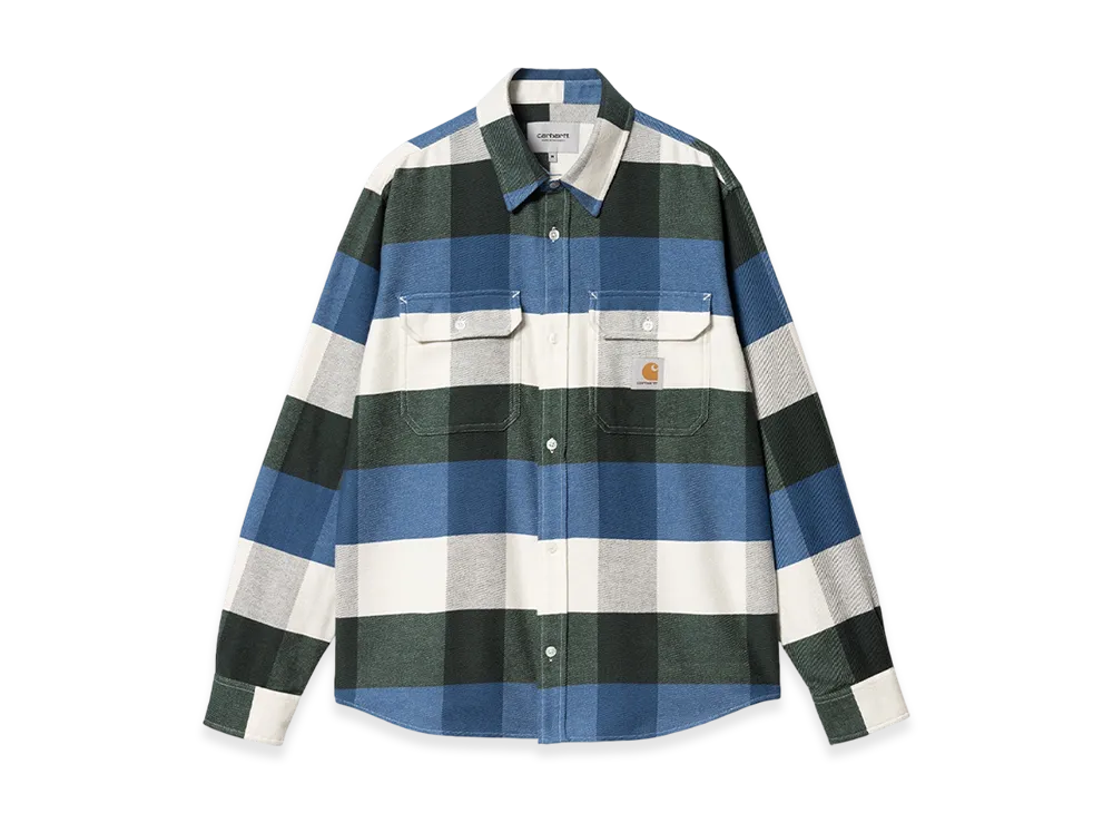 Carhartt WIP Lyman Check Shirt "Discovery Green"