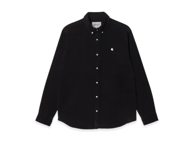 Carhartt WIP Madison Fine Cord Shirt "Black/Wax"