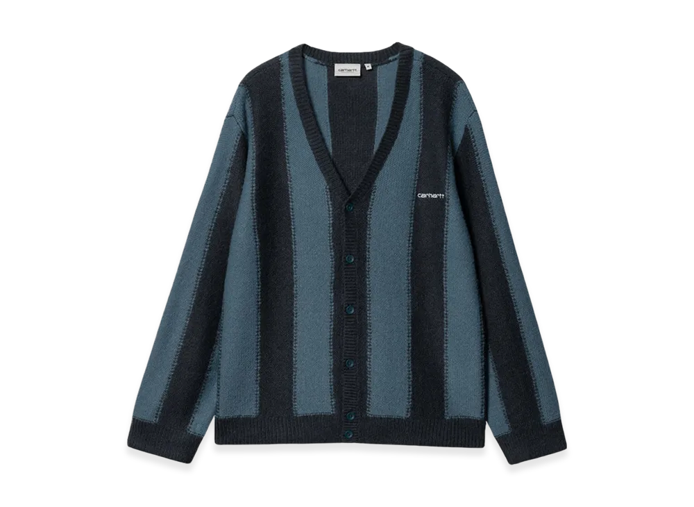 Carhartt WIP Manford Cardigan "Navy/Storm Blue"