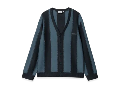 Carhartt WIP Manford Cardigan "Navy/Storm Blue"
