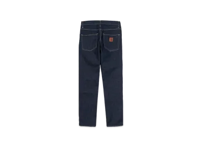 Carhartt WIP Mills Blue Stretch Denim Klondike Pants "Blue Rinsed"