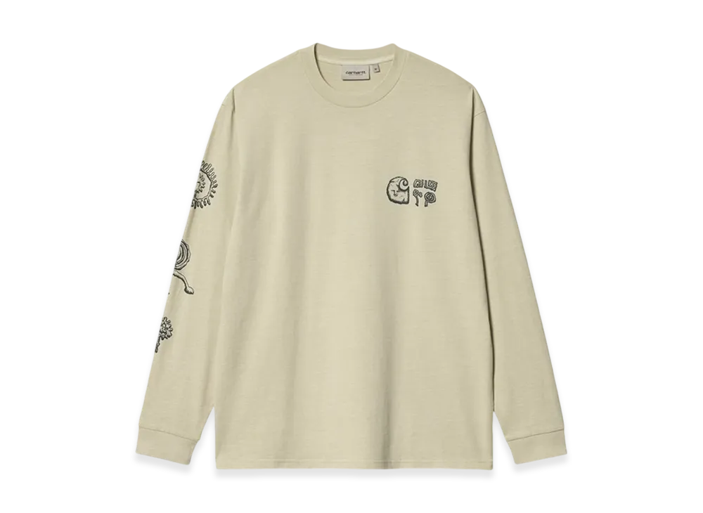 Carhartt WIP Mimetolith Long Sleeve T-Shirt "Beryl/Flint"