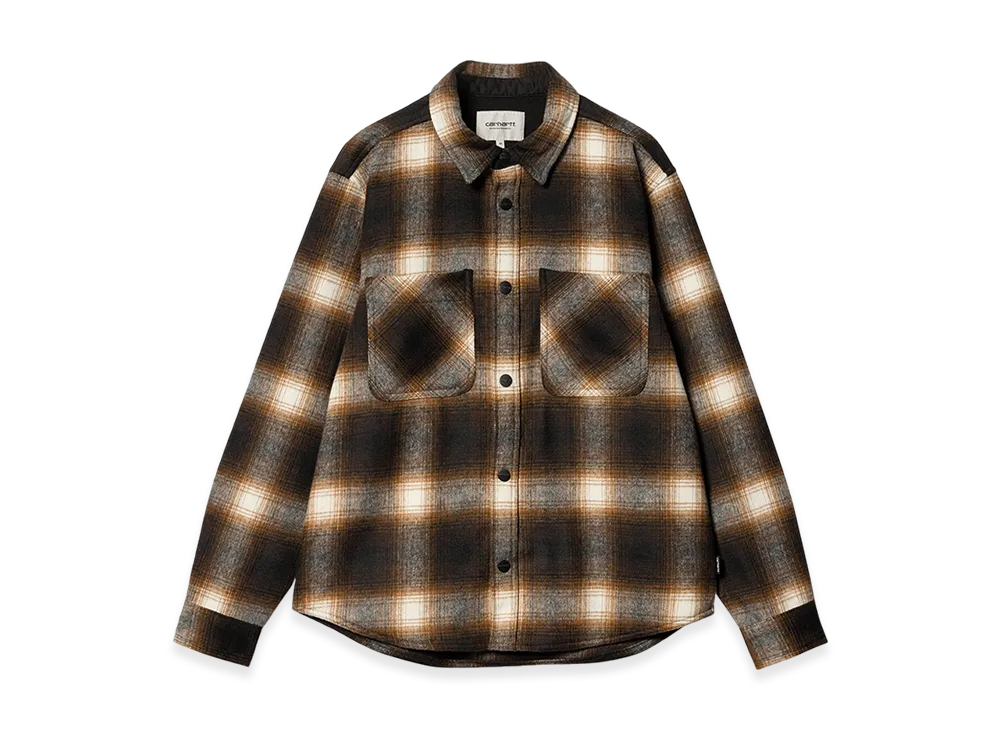 Carhartt WIP Moreau Check Shirt Jacket "Deep Hamilton Brown"