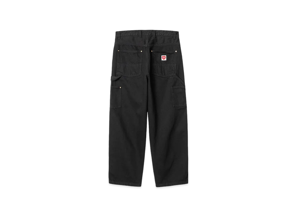 Carhartt WIP Nash Loose Fit Double Knee Pants Rinsed "Black"