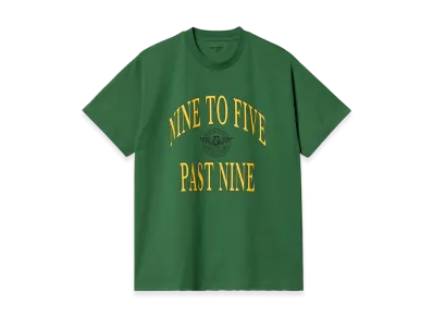 Carhartt WIP Nine To Five Past Nine T-Shirt "Aspen Green"