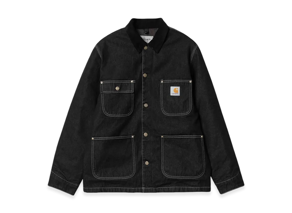 Carhartt WIP Norco Blue Denim OG Chore Coat "Black One Wash"