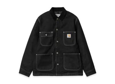 Carhartt WIP Norco Blue Denim OG Chore Coat "Black One Wash"