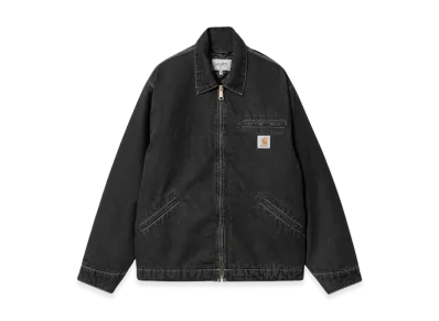 Carhartt WIP Norco Denim OG Detroit Jacket "Black Stone Washed"