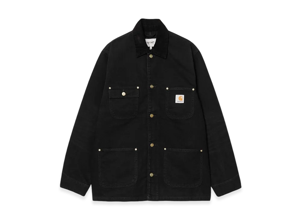 Carhartt WIP OG Chore Dearborn Canvas Coat "Black"