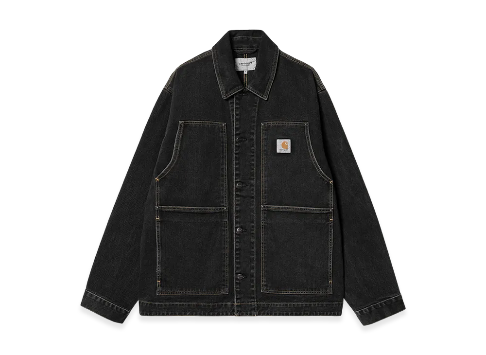 Carhartt WIP OG Double Front Jacket "Black Stone Washed"