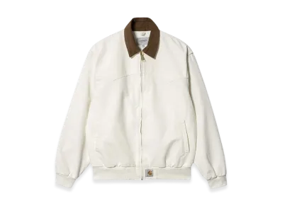 Carhartt WIP OG Santa Fe Jacket Dearborn Canvas "Wax/Hamilton Brown"