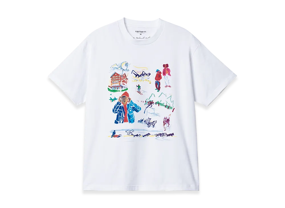 Carhartt WIP Ollie Mac Chalet T-Shirt "White"
