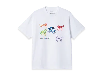 Carhartt WIP Ollie Mac Huskies T-Shirt "White"