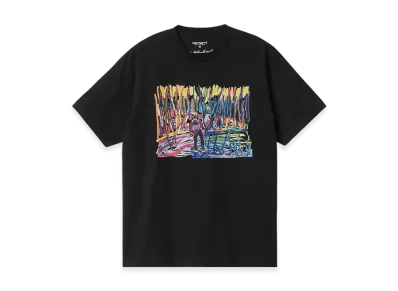 Carhartt WIP Ollie Mac Icy Lake T-Shirt "Black"