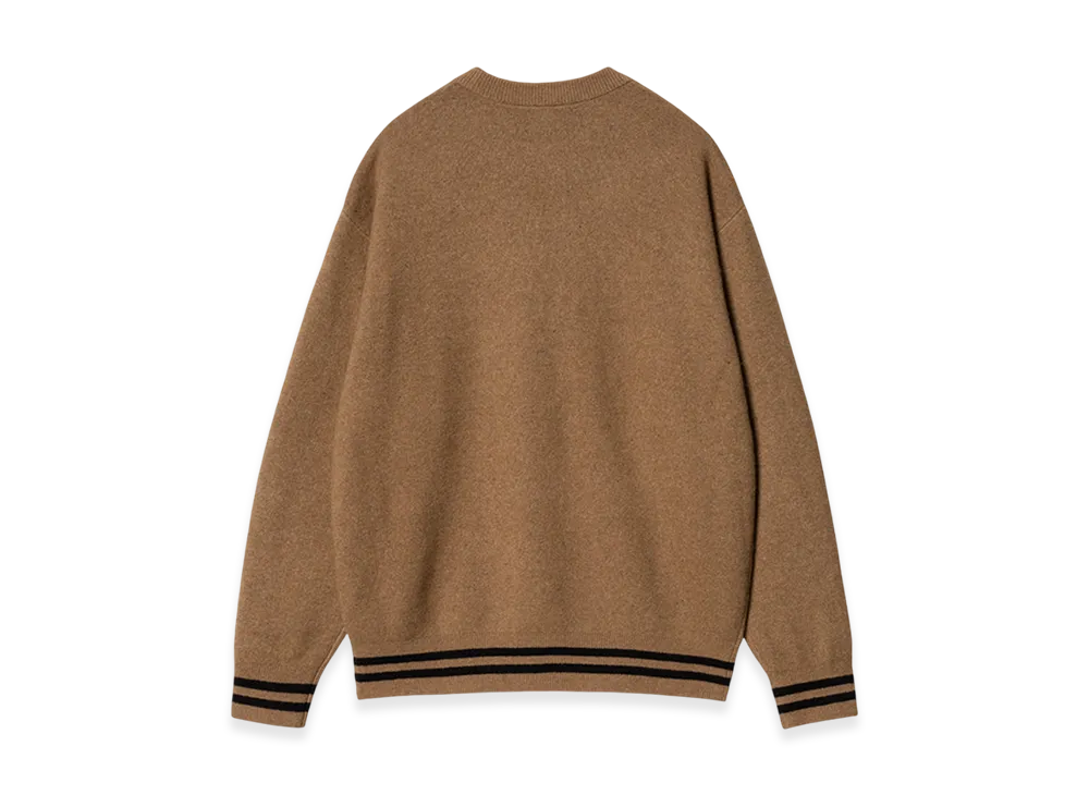 Carhartt WIP Onyx Sweater "Hamilton Brown/Black"