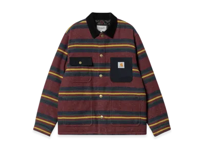 Carhartt WIP Oregon Jacket "Bordeaux Starco Stripe"