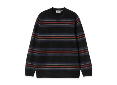 Carhartt WIP Oregon Sweater "Black Starco Stripe"