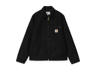 Carhartt WIP Organic Cotton Dearborn Canvas Detroit Jacket "Black Aged Canvas"