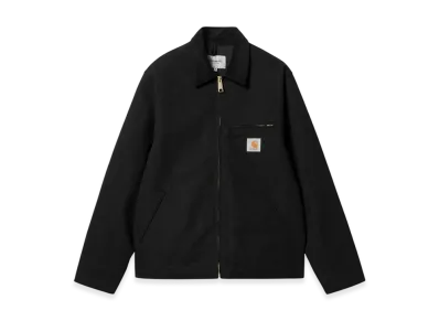 Carhartt WIP Organic Cotton Dearborn Canvas Detroit Jacket "Black Rigid"