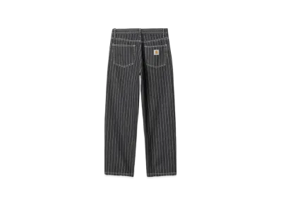 Carhartt WIP Orlean Stripe Pants "Black/White Stone Washed"