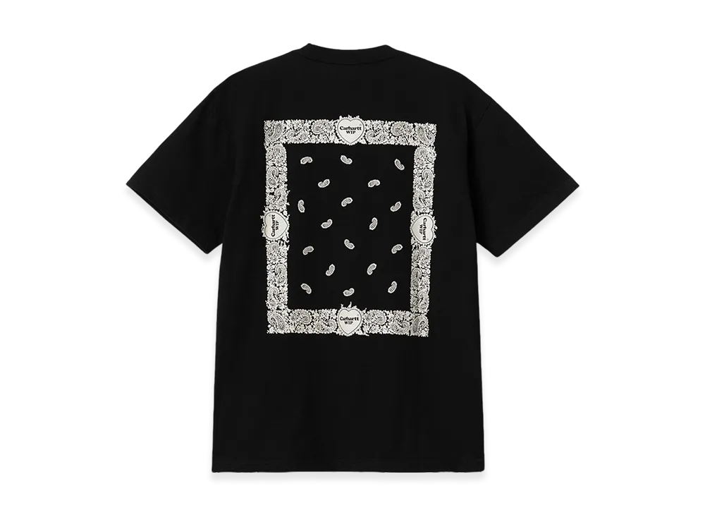 Carhartt WIP Paisley T-Shirt "Black"