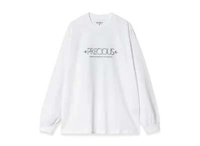 Carhartt WIP Precious Long Sleeve T-Shirt "White"